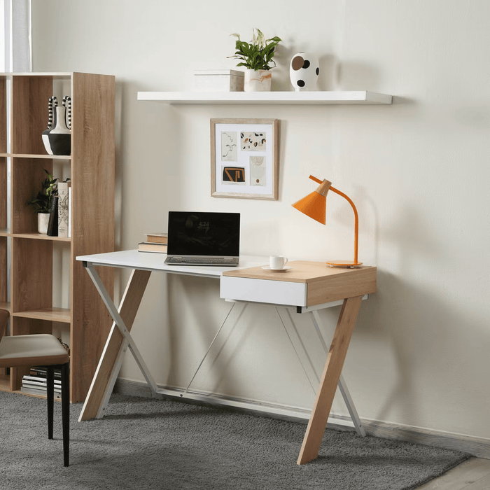 Killoren Writing Desk With Drawer