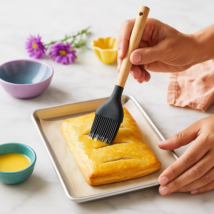 Kiro Silicone Pastry Brush - Grey