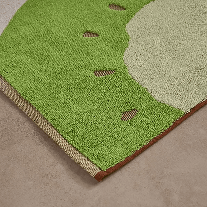 Kiwi Reversible Terry Bathmat - Green