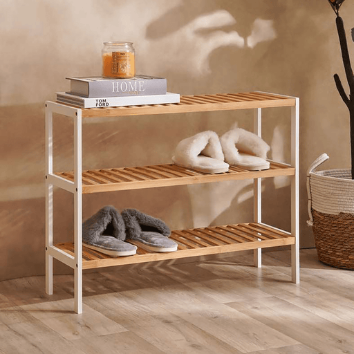 Kohls 3 Tier Bamboo Rack - Natural Pan Home