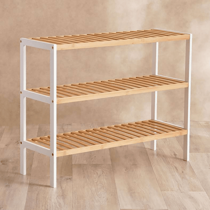 Kohls 3 Tier Bamboo Rack - Natural Pan Home