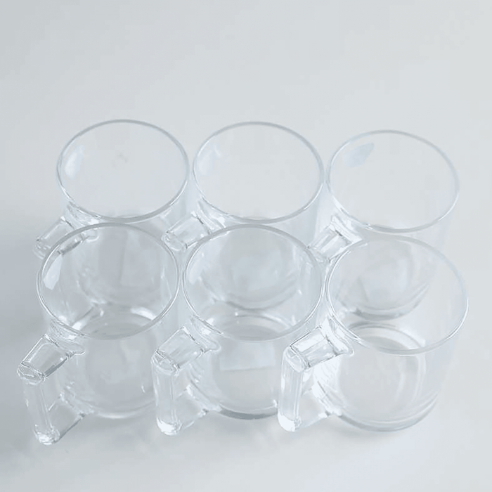La Bonne-Heure Set Of 6 Mug 250Ml - Clear
