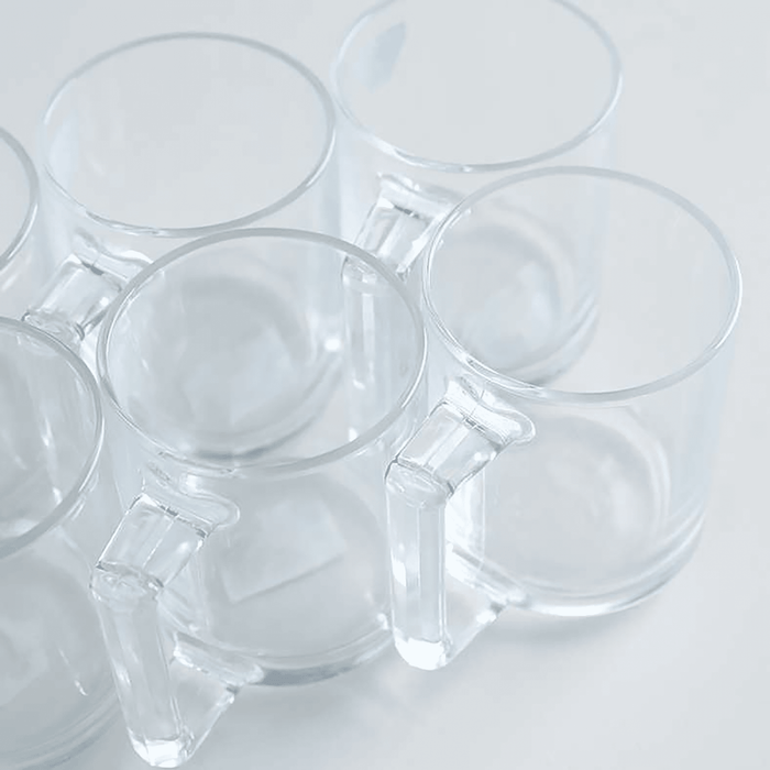 La Bonne-Heure Set Of 6 Mug 250Ml - Clear