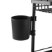 Langly 2-Tier Shower Caddy - Black Pan Home