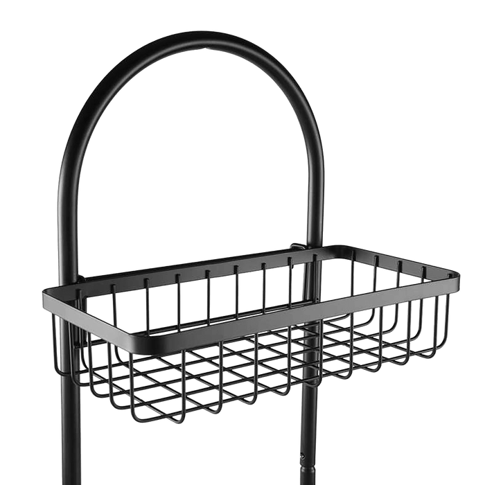 Langly 3-Tier Shower Caddy - Black Pan Home