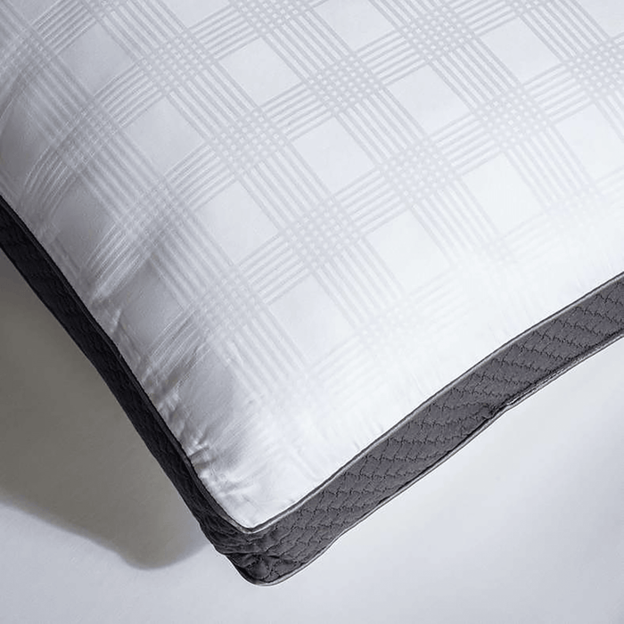 Laurel Cotton Dobby Pillow +5Cm - White