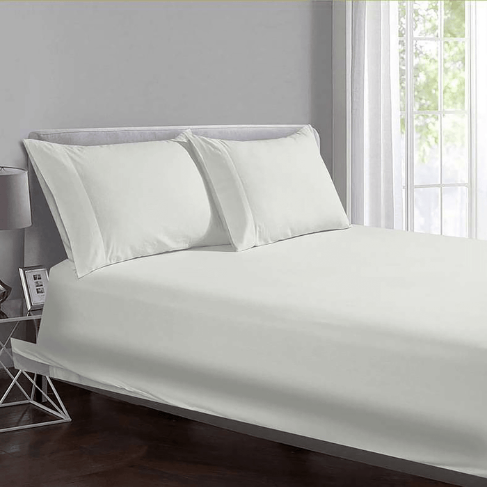 Lave King Fitted Sheet - Grey Mist Pan Home