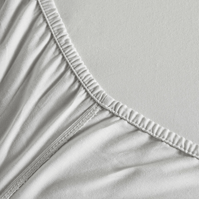 Lave King Fitted Sheet - Grey Mist Pan Home