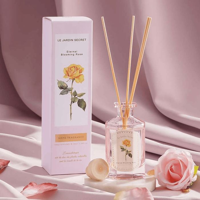 Le Jardin Secret Eternal Blooming Rose Reed Diffuser 100Ml - Pink