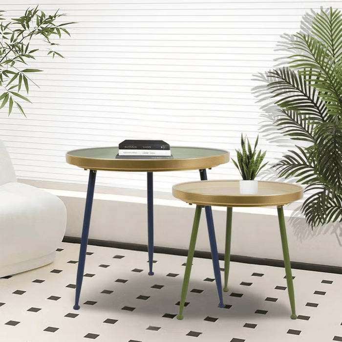 Lennon End Table Set Of 2 Metal