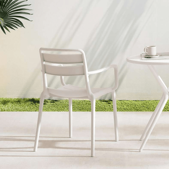 Lively Outdoor Arm Chair - White