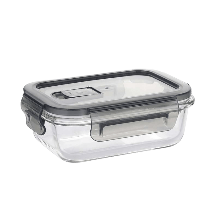 Luka Rectangular Food Container 370Ml - Clear