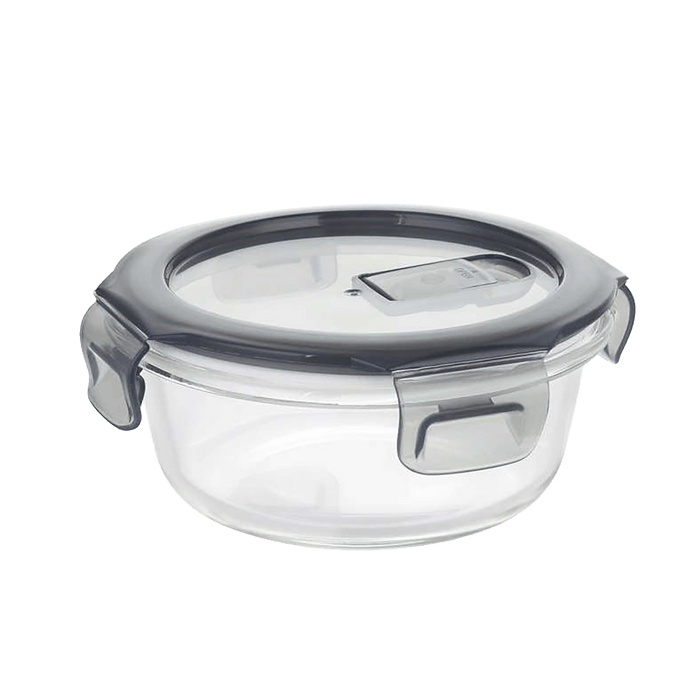 Luka Round Food Container 400Ml - Clear