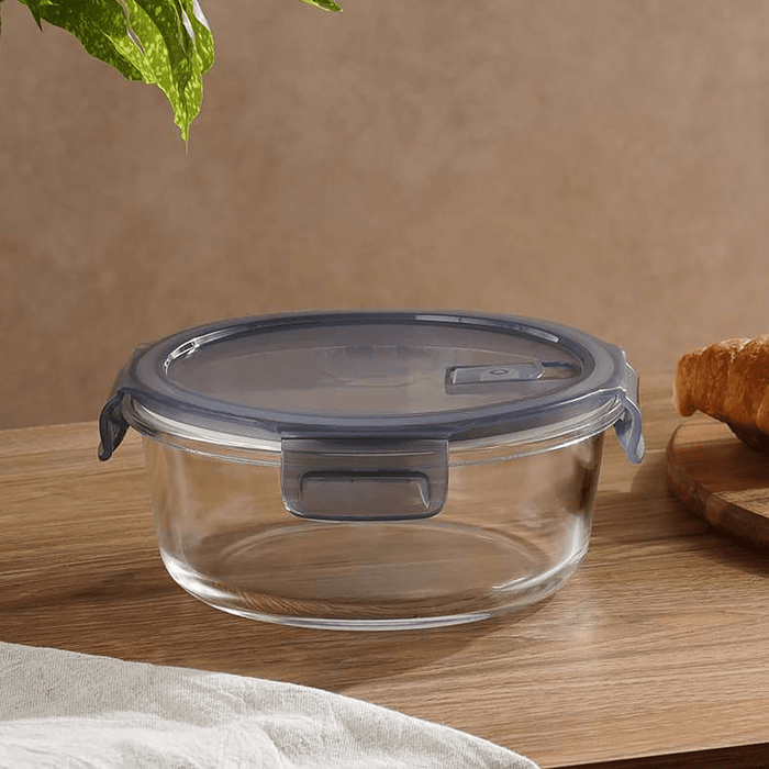 Luka Round Food Container 950Ml - Clear