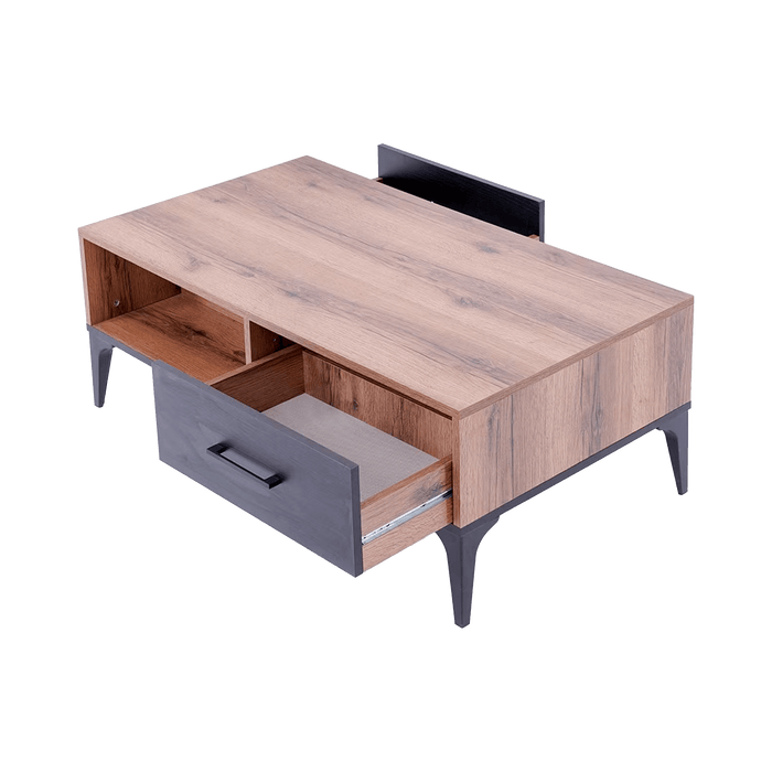 Lupo Coffee Table With 1 Drawer Melamine