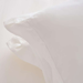 Luxe Cotton Tencel 2-Piece Oxford Pillow Case Set White Pan Home