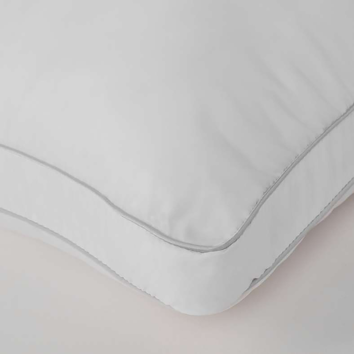 Magnifico Down Alternative Soft Pillow With Gusset - White Pan Home