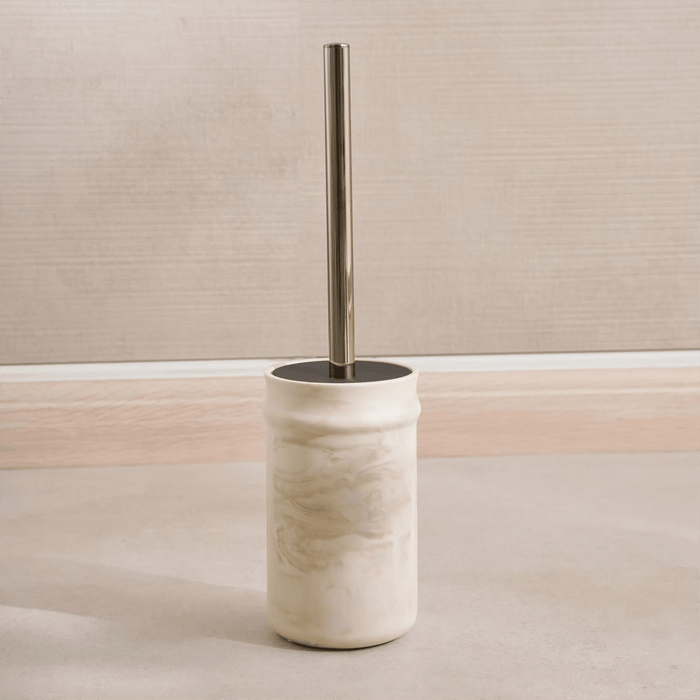 Maris Toilet Brush With Holder - Beige