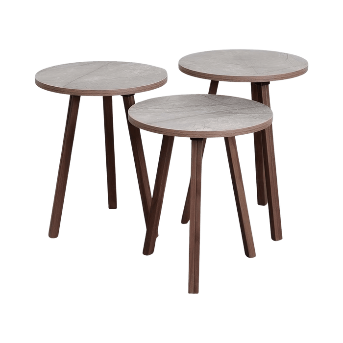 Marnus Nest Of Tables Set Of 3 - Beige