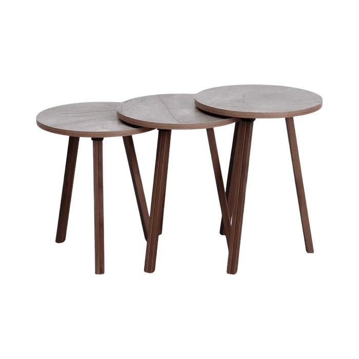 Marnus Nest Of Tables Set Of 3 - Beige