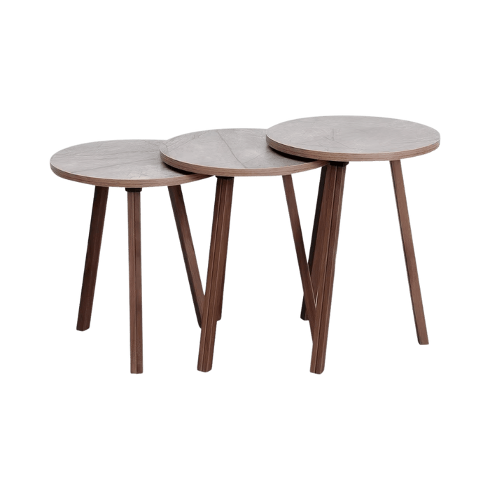 Marnus Nest Of Tables Set Of 3 - Beige