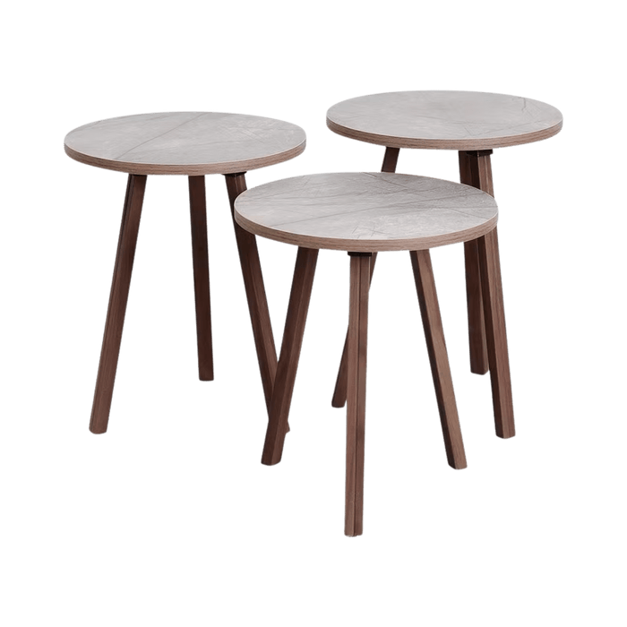 Marnus Nest Of Tables Set Of 3 - Beige