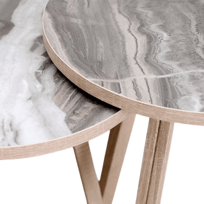 Marnus Nest Of Tables Set Of 3 - Gray