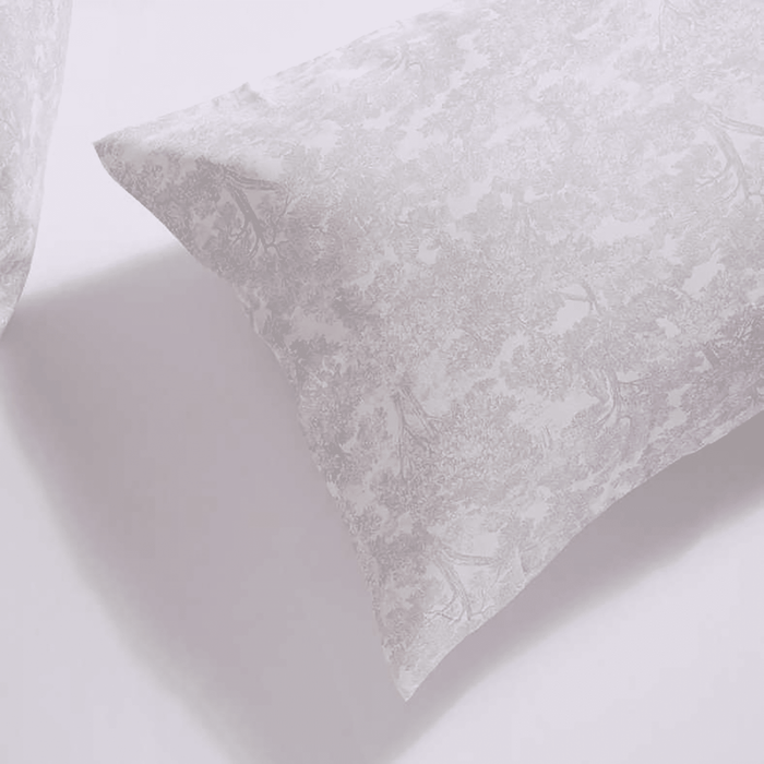 Mere Garden 2-Piece Pillow Case Set 50X75cm - Grey