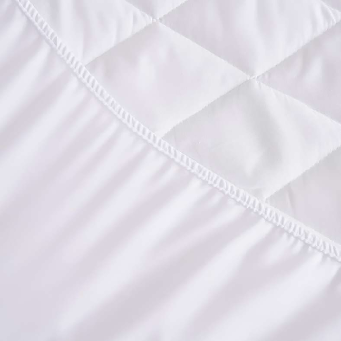 Microfibre Waterproof Mattress Protector 120X200+33cm-White