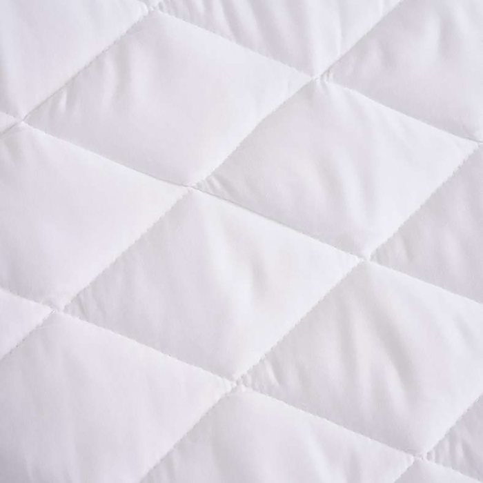 Microfibre Waterproof Mattress Protector White