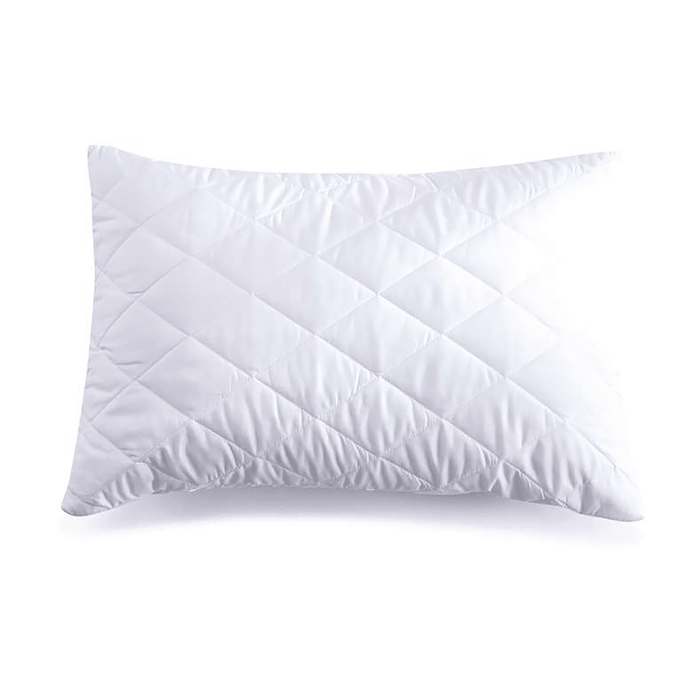 Microfibre Waterproof Pillow Protector -White