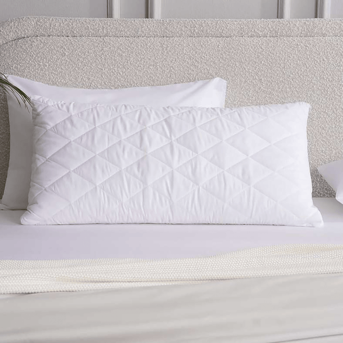 Microfibre Waterproof Pillow Protector 50X90cm-White