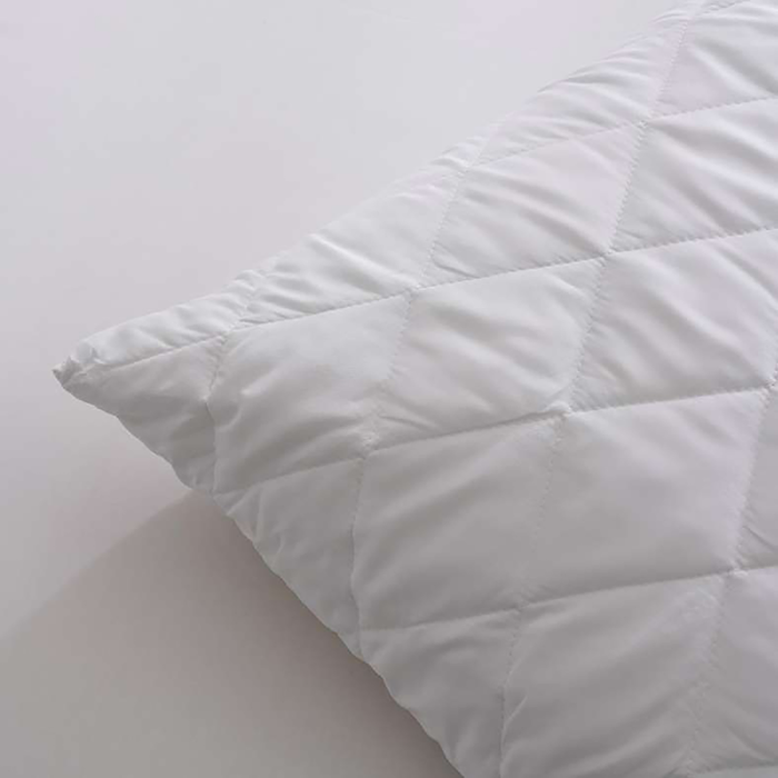 Microfibre Waterproof Pillow Protector 50X90cm-White