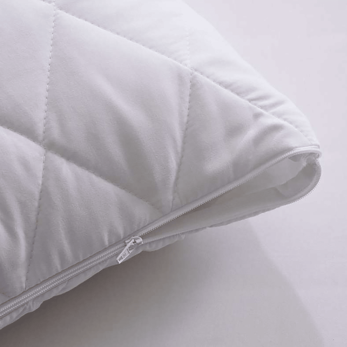 Microfibre Waterproof Pillow Protector 50X90cm-White