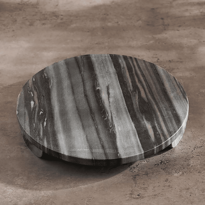 Mison Marble Serving Board Dia31X2cm -Grey