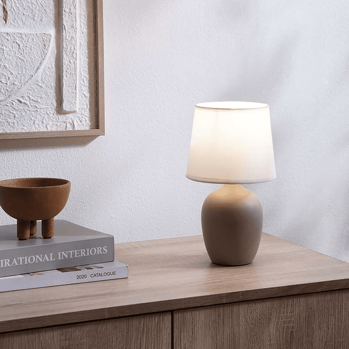 Mitsu E14 Table Lamp - Beige