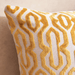 Monrovia Holland Velvet Down Alternative Filled Cushion 48X48cm - Honey Gold Pan Home