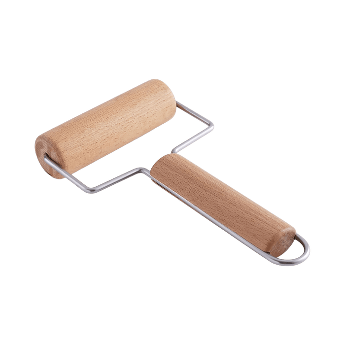 Natura Rolling Pin With Handle - Natural Pan Home