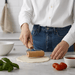 Natura Rolling Pin With Handle - Natural Pan Home