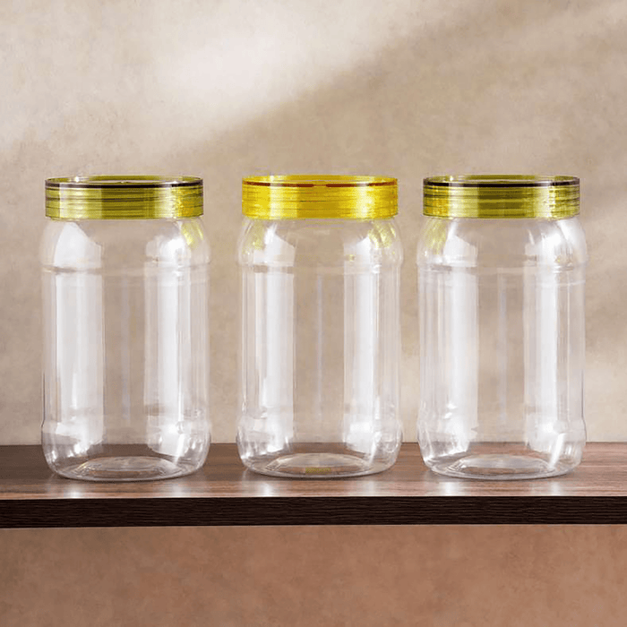 Nedda 3-Piece Storage Jar 1.5L - Clear