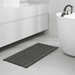 Oasis Soft Plush Chenille Bathmat- Grey - 60x120 cm Pan Home