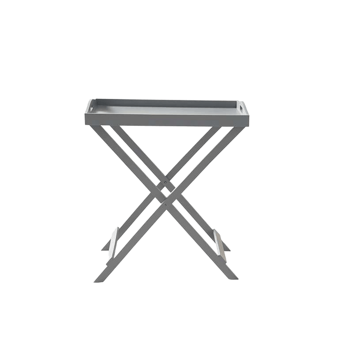 Oliove Folding Table With Tray - Grey