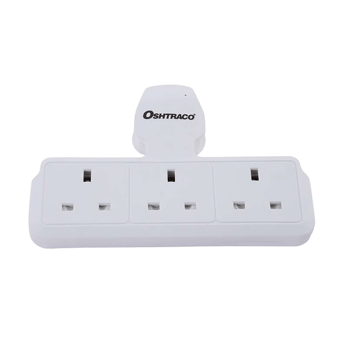 Oshtraco 3Way T-Socket 5Cm - White
