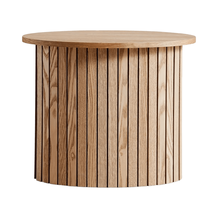 Otto End Table Veneer Oval