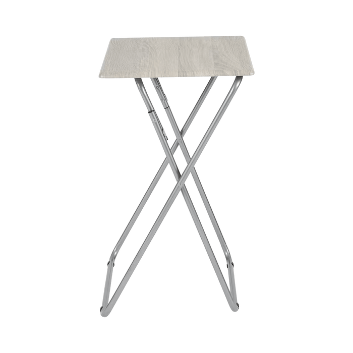 Oynx End Table Foldable - White