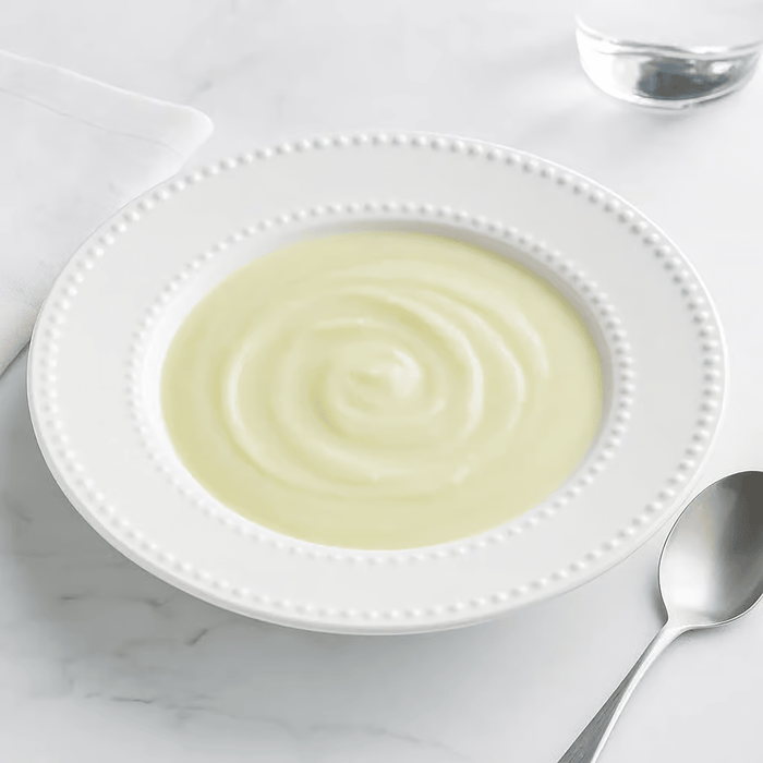 Perlee Beaded New Bone China Soup Plate - White