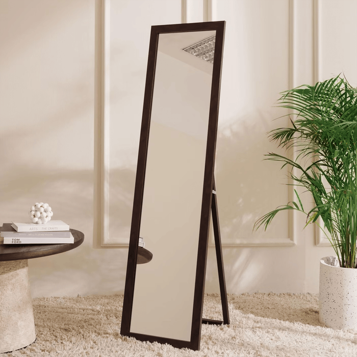 Preystin Cheval Floor Mirror - Brown Pan Home