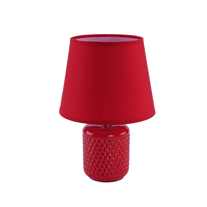Quifi E14 Table Lamp D9X18 - Red