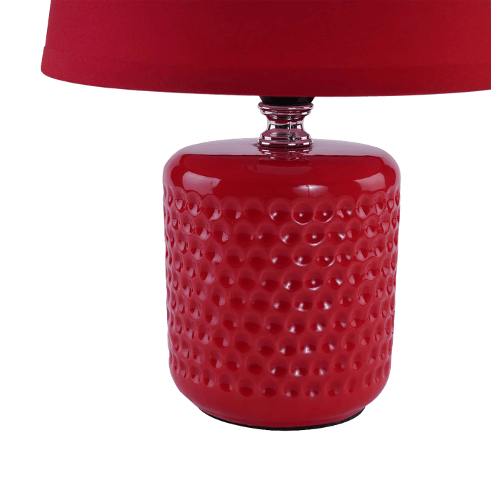 Quifi E14 Table Lamp D9X18 - Red