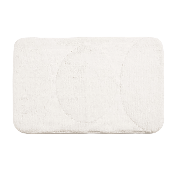 Reagan Memory Foam Bathmat - White